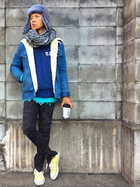 kojiro_8さん（メンズ・172cm）の冬コーディネート