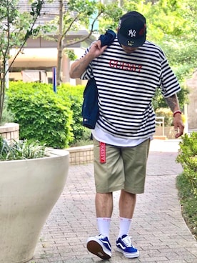 †Kenwayne†さん(メンズ・180cm)の春コーディネート