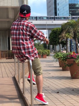 †Kenwayne†さん(メンズ・180cm)の春コーディネート