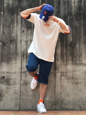 †Kenwayne†さん（メンズ・180cm）の夏コーディネート