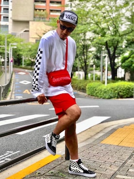 「Right-on（ライトオン）のアイテム（キャップ）」を使った、†Kenwayne†さん（メンズ・180cm）の秋コーディネート