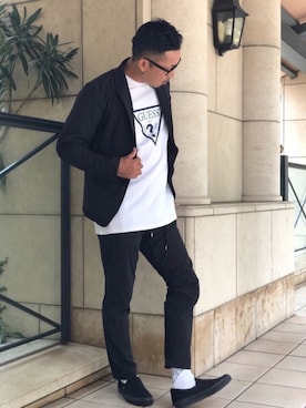 「417 EDIFICE（フォーワンセブンエディフィス）のアイテム（アクセサリー）」を使った、†Kenwayne†さん（メンズ・180cm）の秋コーディネート