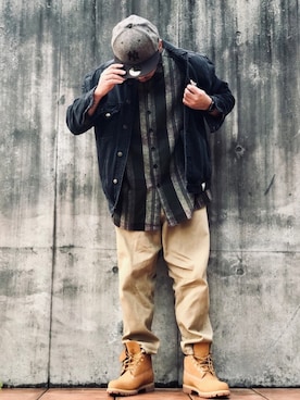 †Kenwayne†さん（メンズ・180cm）の冬コーディネート