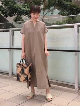 かみやまさん(レディース・160cm)の春コーディネート