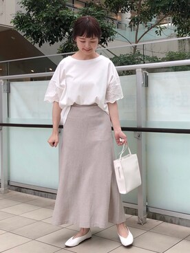 かみやまさん（レディース・160cm）の春コーディネート