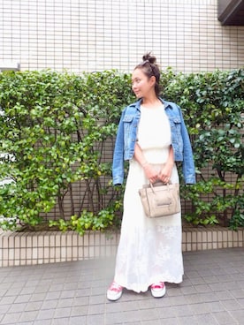 石岡真実さんのコーディネート