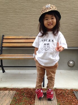 accoo♥︎⍤⃝さん（キッズ・80cm）の秋コーディネート