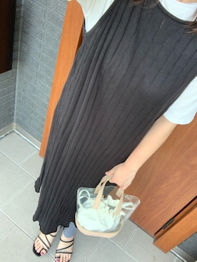 「ママスタイル」｜MICHIKA.Kさん（レディース・171cm）の春コーディネート