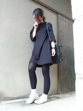 「UNIQLOU」｜「アイテム（アクセサリー）」を使った、おみつさん（レディース・162cm）の夏コーディネート