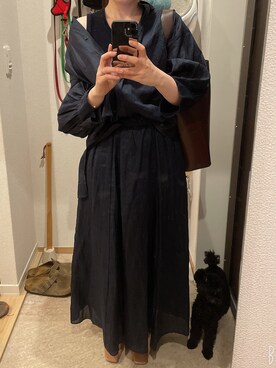 Mila Owen ミラオーウェン の シャツset Up ニットドッキングワンピース ワンピース Wear