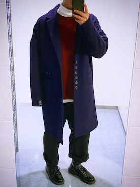「アイテム（ピアス（両耳用））」を使った、けいすけさん（メンズ・163cm・20代）の冬コーディネート