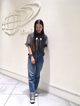 たてやんさん（レディース・168cm）の春コーディネート