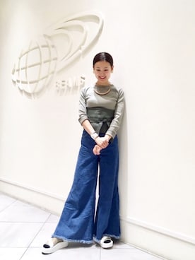 たてやんさん（レディース・168cm）の春コーディネート