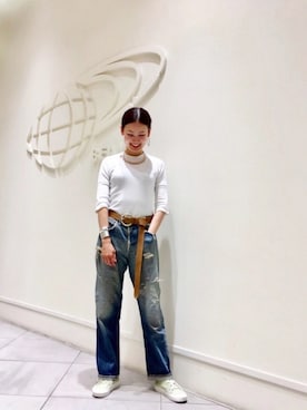 たてやんさん（レディース・168cm）の春コーディネート