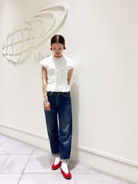 「chanel」｜「アイテム（その他シューズ）」を使った、たてやんさん（レディース・168cm）の夏コーディネート