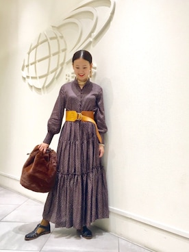 「RBS（アールビーエス）のアイテム」を使った、たてやんさん（レディース・168cm）の秋コーディネート