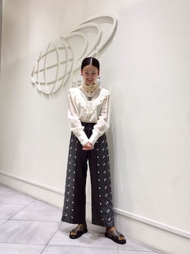 「RBS（アールビーエス）のアイテム」を使った、たてやんさん（レディース・168cm）の秋コーディネート