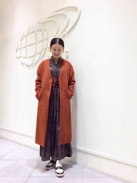 「RBS」｜「アイテム（その他アウター）」を使った、たてやんさん（レディース・168cm）の秋コーディネート