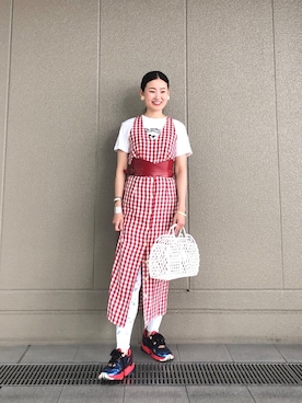 たてやんさん（レディース・168cm）の夏コーディネート