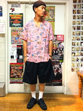 「SCOTCH & SODA（スコッチ アンド ソーダ）のアイテム（スラックス）」を使った、ゆーやさん（メンズ・178cm）の春コーディネート