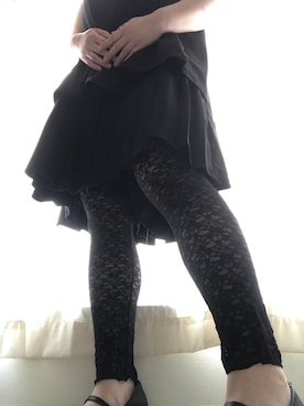 「プリーツ」｜「アイテム（サロペット/オーバーオール）」を使った、マリーにゃんさん（レディース・153cm）の夏コーディネート
