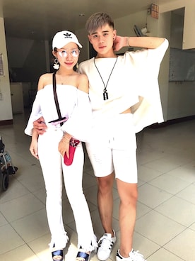 「Ray（レイ）のアイテム」を使った、Ryan Zhouさん（メンズ・175cm）の秋コーディネート