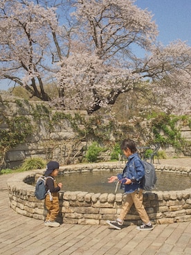 shota*さん（キッズ・90cm）の春コーディネート