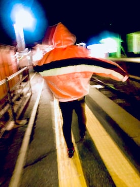 「RE730（アールイーセブンサーティー）のアイテム」を使った、しゅんさん（メンズ・174cm）の冬コーディネート