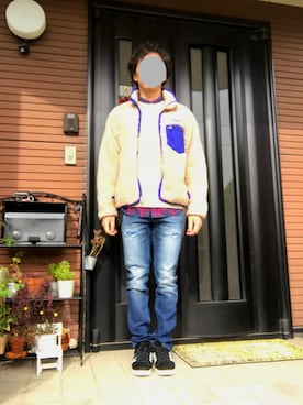 hさん（メンズ・166cm）の冬コーディネート