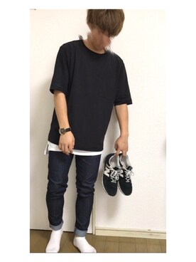 たくまさん（メンズ・172cm）の夏コーディネート