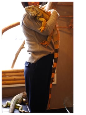 猫山さん（レディース・161cm）の冬コーディネート