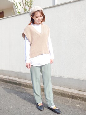 pocoさん（レディース・155cm）の春コーディネート