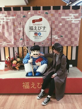「春コート」｜Ami katohさん（レディース・163cm）の冬コーディネート