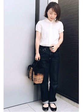 拡大する ハグ 勇者 丸襟 ブラウス コーデ Sozokobetsu Jp