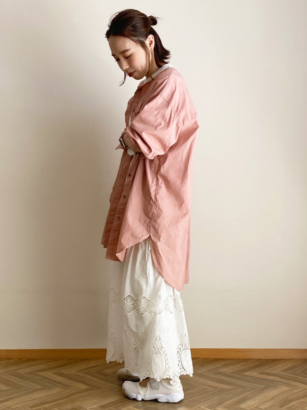 SLOBE IENA - あいる新品未使用タグ付き　80タイプライターノーカラーチュニックシャツ 20210413081032631_1000.jpg