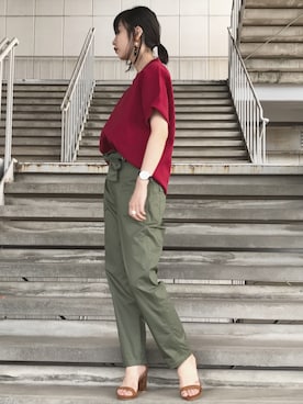 ジ マさん（レディース・162cm）の夏コーディネート