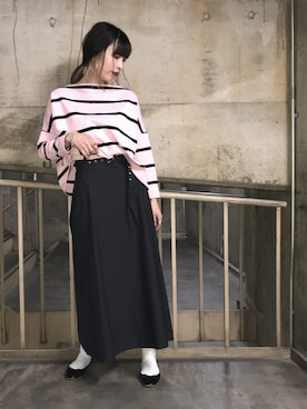「Traditional Weatherwear」｜ジ マさん（レディース・162cm）の冬コーディネート