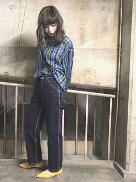 「ilk」｜ジ マさん（レディース・162cm）の春コーディネート