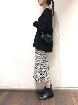 ジ マさん(レディース・162cm)の冬コーディネート
