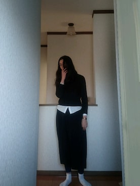 圭さん（レディース・174cm）の冬コーディネート