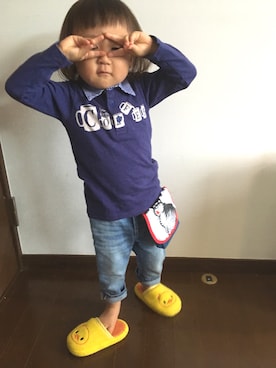 SAHOさん（キッズ・80cm）の秋コーディネート