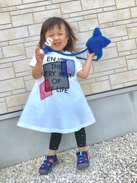 SAHOさん（キッズ・90cm）の夏コーディネート