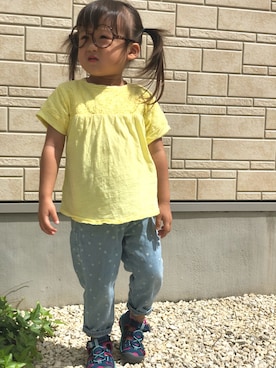 SAHOさん（キッズ・90cm）の秋コーディネート