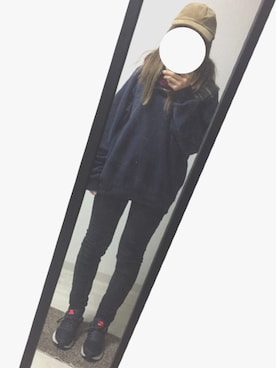 「コーデュロイキャップ」｜hinakoさん（レディース・157cm）の秋コーディネート