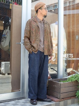 「MASTER&Co（マスターアンドコー）のアイテム（パンツ）」を使った、shigeさん（メンズ・170cm）の夏コーディネート