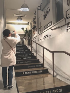 「Daniel Wellington（ダニエルウェリントン）の【Daniel Wellington】レザーバンド３６ＭＭ（アナログ腕時計）」を使った、あかりん。さん（レディース・150cm）の秋コーディネート