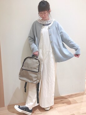 koeda𖡼.𖤣𖥧さん（レディース・158cm）の冬コーディネート