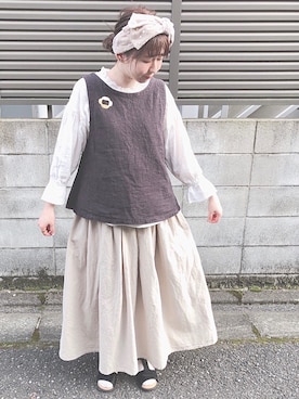 koeda𖡼.𖤣𖥧さん（レディース・158cm）の春コーディネート