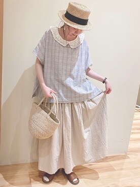 koeda𖡼.𖤣𖥧さん(レディース・158cm)の夏コーディネート
