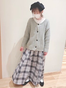 koeda𖡼.𖤣𖥧さん(レディース・158cm)の冬コーディネート